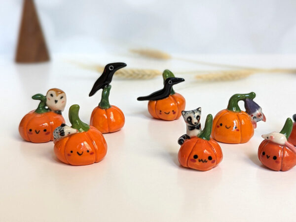 pumpkin figurine