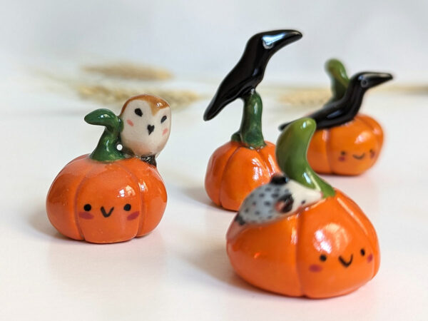pumpkin figurine