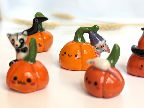 pumpkin figurine