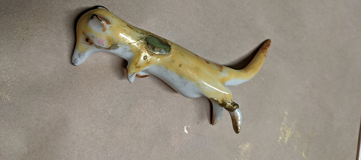 How to repair porcelain figurines Kness