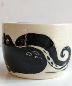 octopus handmade tumbler
