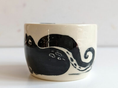 octopus handmade tumbler