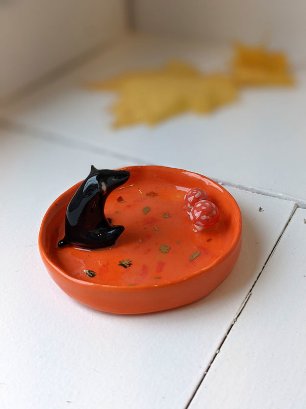 porcelain bear tray