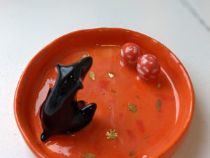 porcelain bear tray