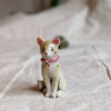 Porcelain dog figurine