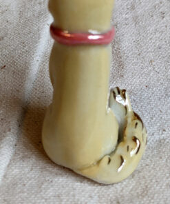 Porcelain dog figurine
