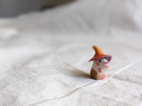 Porcelain Guinea Pig Witch