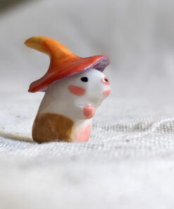 Porcelain Guinea Pig Witch