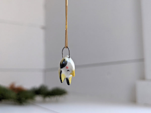 honduran white bat pendant