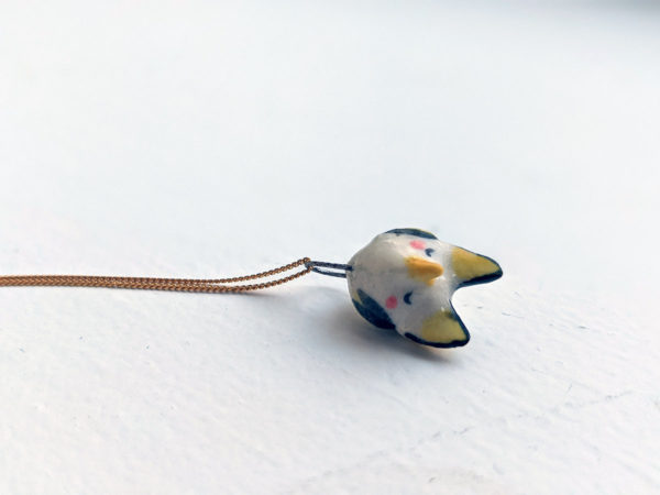 honduran white bat pendant