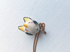 honduran white bat pendant