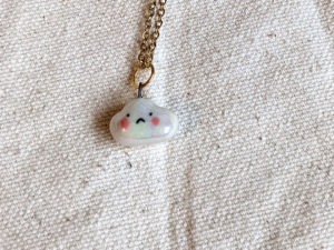 porcelain pendant sad cloud