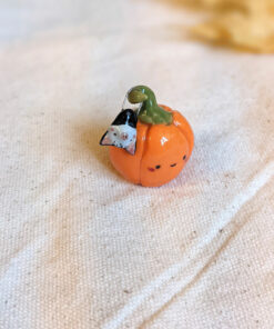 porcelain pumpkin bat