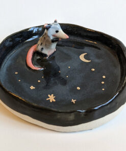 opossum jewelry dish