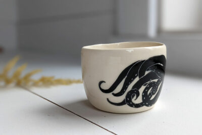octopus tumbler porcelain