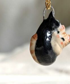 cat pendant portrait commission