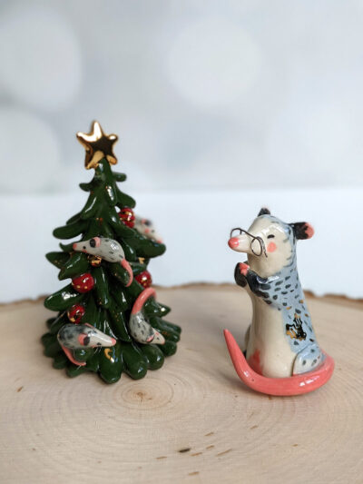Grandma Opossum and a Christmas Tree - Image 16