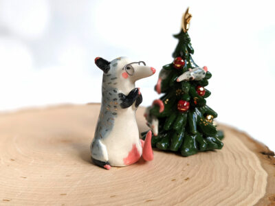 Grandma Opossum and a Christmas Tree - Image 12
