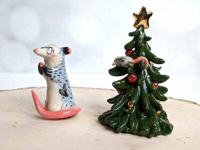 Grandma Opossum and a Christmas Tree - Image 9