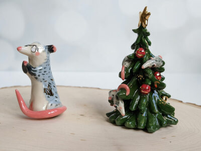 Grandma Opossum and a Christmas Tree - Image 8