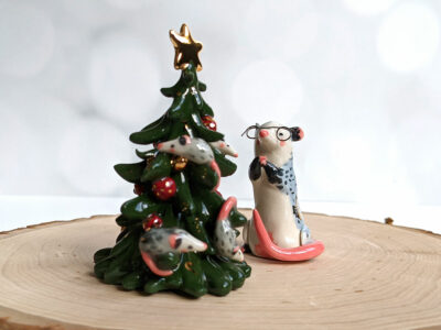 Grandma Opossum and a Christmas Tree - Image 3