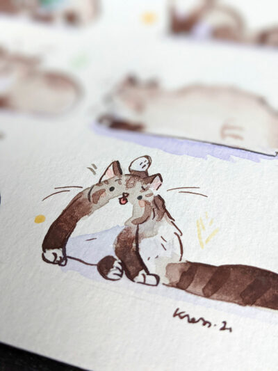 Cat Portrait Painting - Image 13