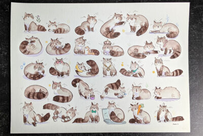 Cat Portrait Painting - Image 4
