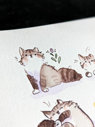 Cat Portrait Painting - Image 14