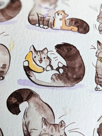 Cat Portrait Painting - Image 16