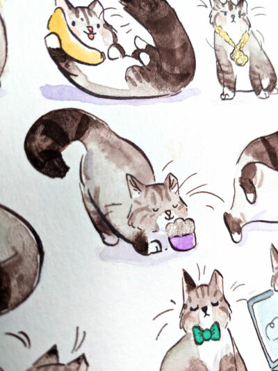 Cat Portrait Painting - Image 18