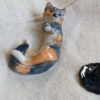 calico cat figurine