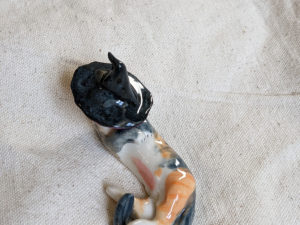 calico cat figurine