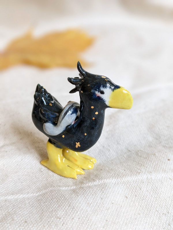 chocobo figurine porcelaine