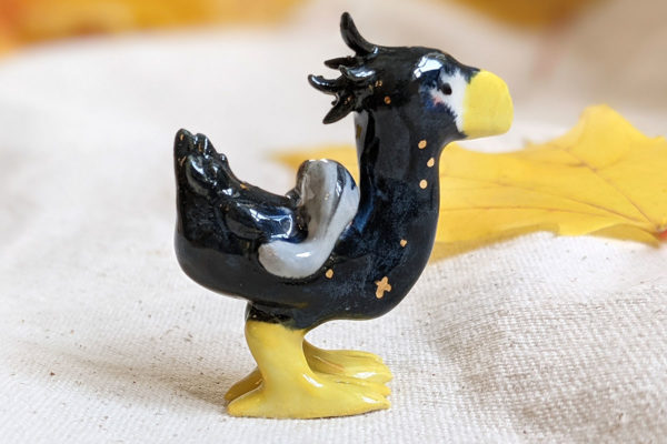 chocobo figurine porcelaine