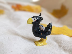 chocobo figurine porcelaine