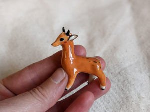 figurine dik dik porcelaine