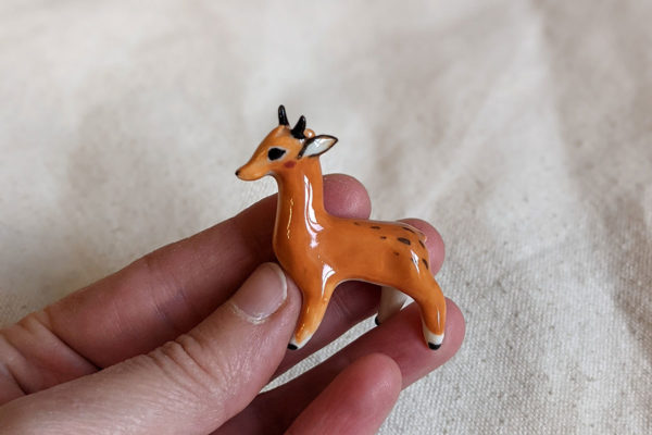 figurine dik dik porcelaine