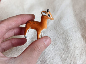 figurine dik dik porcelaine