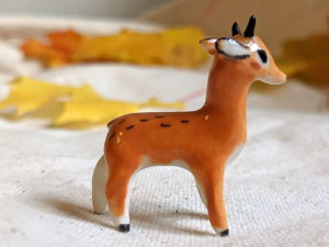 figurine dik dik porcelaine