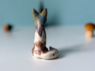 Porcelain Figurines : Fox couple - Image 14