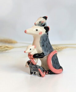 porcelain opossum mom