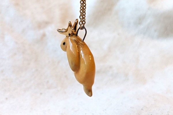 pendentif lapin bélier