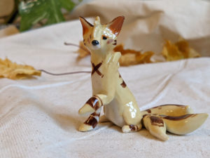 kitsune figurine