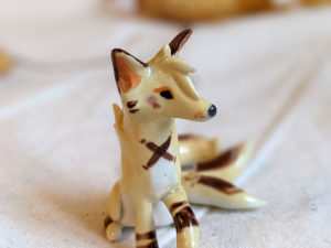 kitsune figurine