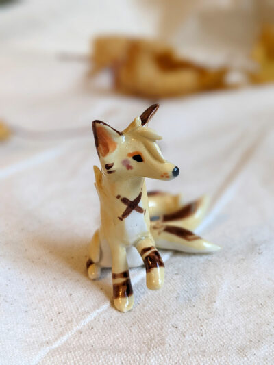kitsune figurine