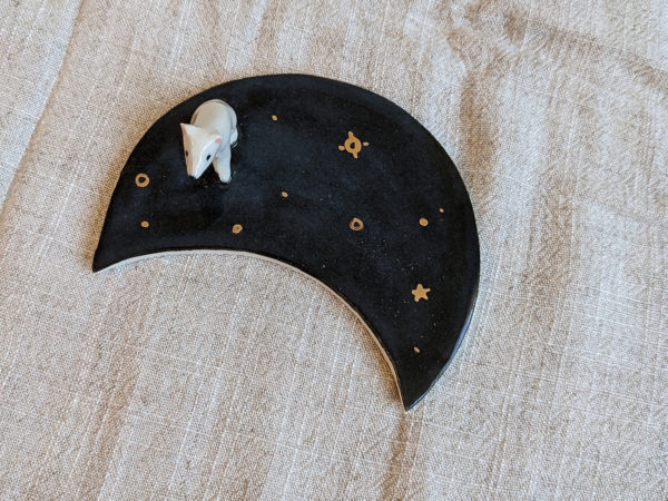 moon jewelry tray polar bear