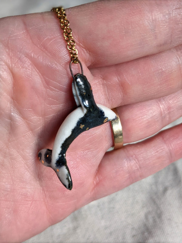 humpback whale pendant