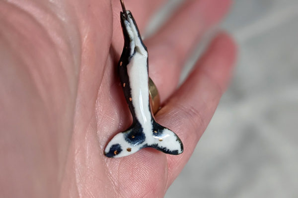 humpback whale pendant