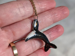 humpback whale pendant