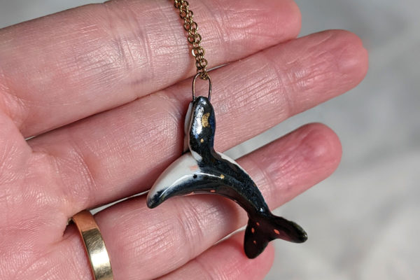 humpback whale pendant